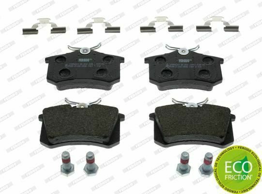 FERODO FDB1491 Brake Pad Set, disc brake for RENAULT