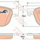 TRW GDB1726 Brake Pad Set, disc brake for BMW
