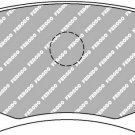 FERODO FCP4050H Brake Pad Set, disc brake for AUDI, PORSCHE