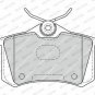 FERODO FDB4183 Brake Pad Set, disc brake for RENAULT