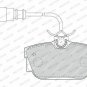 FERODO FDB1482 Brake Pad Set, disc brake for FORD, SEAT, VW