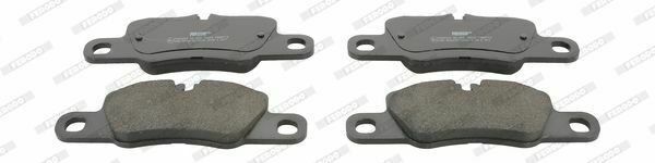 FERODO FDB4713 Brake Pad Set, disc brake for PORSCHE