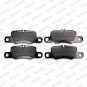 FERODO FDB4713 Brake Pad Set, disc brake for PORSCHE