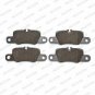 FERODO FDB4713 Brake Pad Set, disc brake for PORSCHE