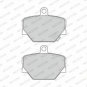 FERODO FDB1162 Brake Pad Set, disc brake for SMART