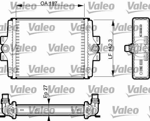 VALEO 735467 Radiator, engine cooling for BMW