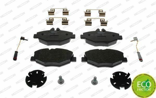 FERODO FDB1414 Brake Pad Set, disc brake for MERCEDES-BENZ