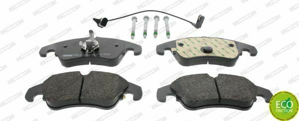 FERODO FDB4044 Brake Pad Set, disc brake for AUDI