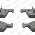 FERODO FDB4670 Brake Pad Set, disc brake for BMW