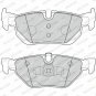 FERODO FDB1807 Brake Pad Set, disc brake for BMW