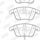 JURID 573258JC Brake Pad Set, disc brake for AUDI