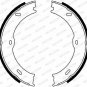 FERODO FSB4001 Brake Shoe Set, parking brake for MERCEDES-BENZ, VW