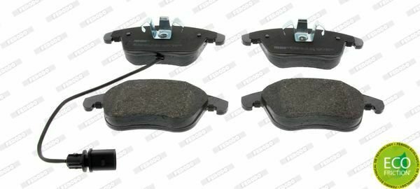 FERODO FDB4045 Brake Pad Set, disc brake for AUDI