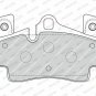 FERODO FDB1835 Brake Pad Set, disc brake for AUDI, PORSCHE