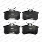 FERODO FDB4260 Brake Pad Set, disc brake for CITRO&Atilde;�N, DS, OPEL, PEUGEOT
