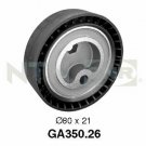 SNR GA350.26 Tensioner Pulley, v-ribbed belt for BMW