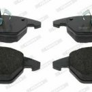 FERODO FDB1728 Brake Pad Set, disc brake for CITROËN, PEUGEOT