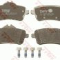 TRW GDB1947 Brake Pad Set, disc brake for MERCEDES-BENZ