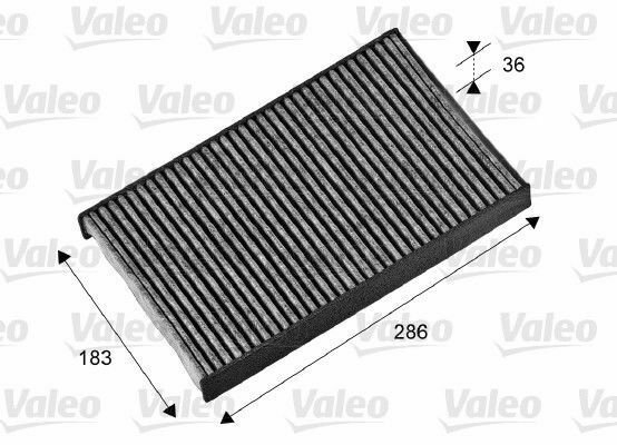 VALEO 698714 Filter, interior air for CITRO&Atilde;�N, DS, PEUGEOT