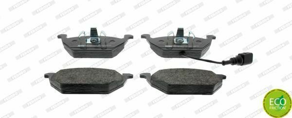 FERODO FDB1398 Brake Pad Set, disc brake for AUDI, SEAT, SKODA, VW