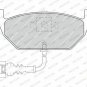 FERODO FDB1398 Brake Pad Set, disc brake for AUDI, SEAT, SKODA, VW