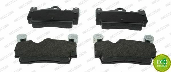FERODO FDB1627 Brake Pad Set, disc brake for AUDI, PORSCHE, VW