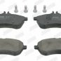 JURID 573257JC Brake Pad Set, disc brake for MERCEDES-BENZ