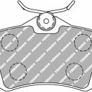 FERODO FDS1083 Brake Pad Set, disc brake for AUDI, CITROËN, DS, FIAT, FORD, LANC