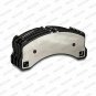 FERODO FDB4717 Brake Pad Set, disc brake for PORSCHE
