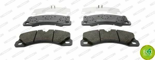 FERODO FDB4064 Brake Pad Set, disc brake for PORSCHE, VW