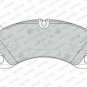 FERODO FDB4064 Brake Pad Set, disc brake for PORSCHE, VW
