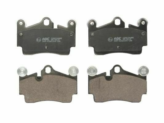 ABE C2W024ABE Brake Pad Set, disc brake for AUDI, PORSCHE, VW