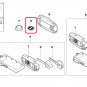 BMW 66122155754 Logo Emblem for Key Fob 11mm OE GENUINE (OE GENUINE)