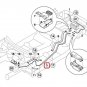 BMW 61129176955 Battery cable, positive, below-floor 6 Series, OE (Genuine) (OE