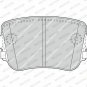 FERODO FDB4485 Brake Pad Set, disc brake for AUDI, SEAT, SKODA, VW