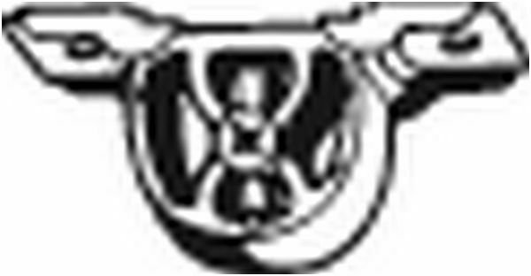 BOSAL 255-483 Rubber Strip, exhaust system
