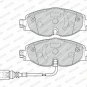 FERODO FDB4433 Brake Pad Set, disc brake for AUDI, SEAT, SKODA, VW