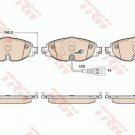 TRW GDB1956 Brake Pad Set, disc brake for AUDI, SEAT, SKODA, VW