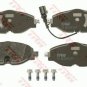 TRW GDB1956 Brake Pad Set, disc brake for AUDI, SEAT, SKODA, VW
