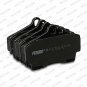 FERODO FDB1308 Brake Pad Set, disc brake for PORSCHE