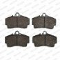 FERODO FDB1308 Brake Pad Set, disc brake for PORSCHE