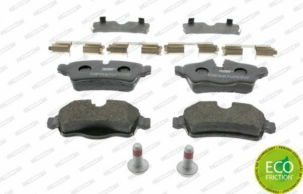 FERODO FDB1975 Brake Pad Set, disc brake for MINI