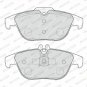 FERODO FDB1980 Brake Pad Set, disc brake for MERCEDES-BENZ