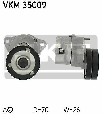 SKF VKM 35009 Tensioner Pulley, v-ribbed belt for CHEVROLET, DAEWOO, OPEL