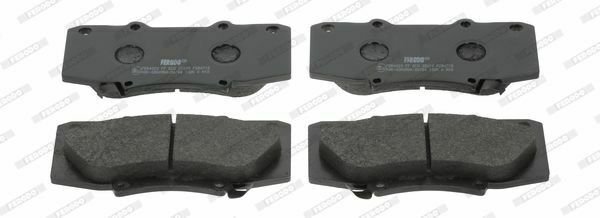 FERODO FDB4715 Brake Pad Set, disc brake for TOYOTA