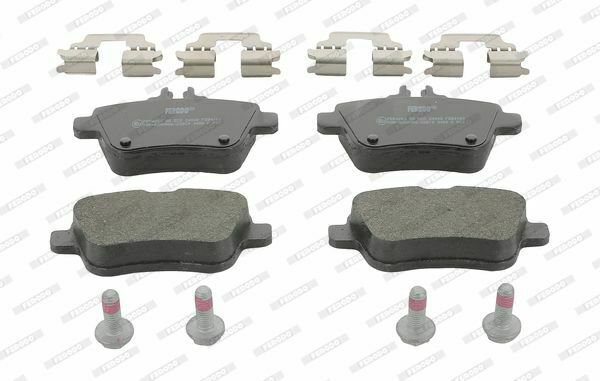 FERODO FDB4163 Brake Pad Set, disc brake for MERCEDES-BENZ