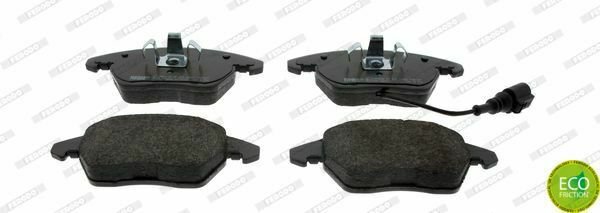 FERODO FDB1641 Brake Pad Set, disc brake for AUDI, SEAT, SKODA, VW