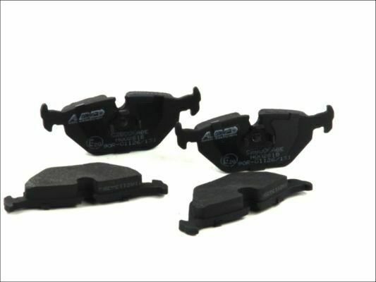 ABE C2B006ABE Brake Pad Set, disc brake for BMW, WIESMANN