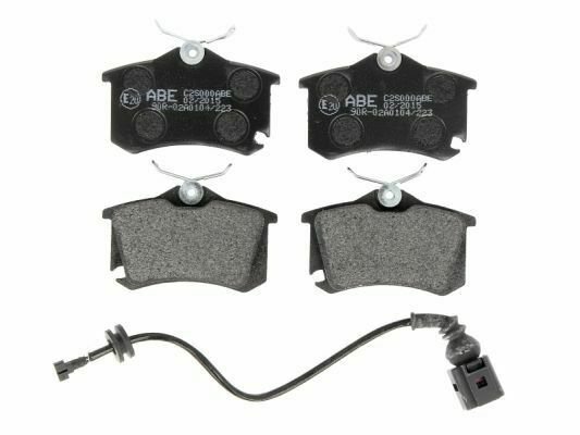 ABE C2S000ABE Brake Pad Set, disc brake for AUDI, SEAT, SKODA, TOYOTA, VW