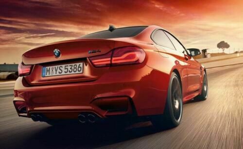 BMW Tail Lights Set F82 M4 Coupe Black Line BMW BLACK LINE Tail Lights Set LED 4